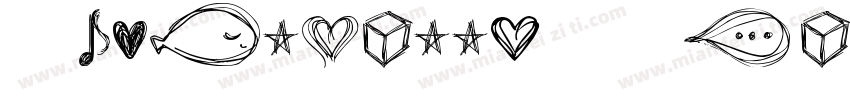 SymbolBookSSi Bold字体转换